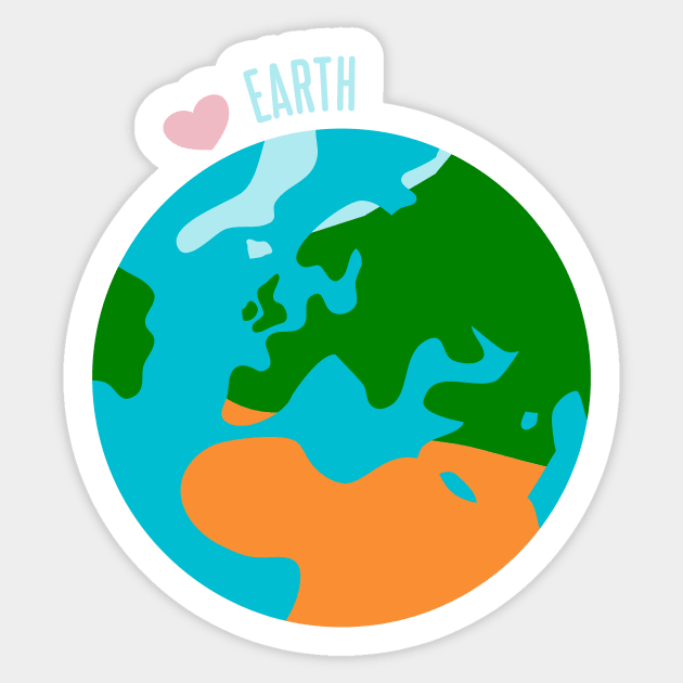 Love Earth Sticker by Dataskrekk Mediekontor